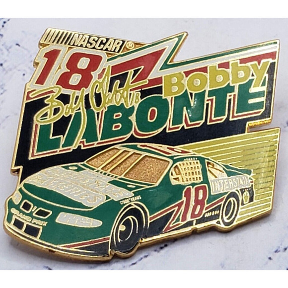 Wincraft Other - Bobby Labonte Grand Prix #18 Nascar 1998 Hat Pin Wincraft Racing Pin